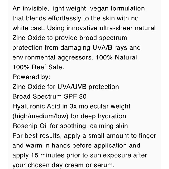 Grown Alchemist Natural Hydrating Mineral Sunscreen SPF 30 BNIB - Picture 9 of 11